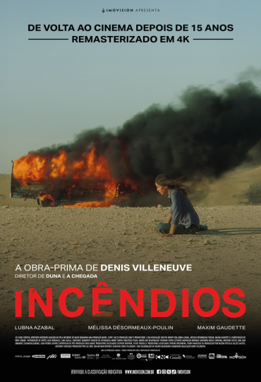 Incêndios - Relançamento em 4K
